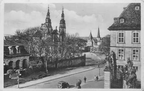 AK - Barockstadt Fuld Blick vom Schloß auf Dom & Michaelskirche