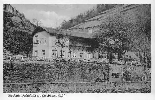 AK Weinhaus "Felsidylle" an der Bunten Kuh Walporzheim / Ahr