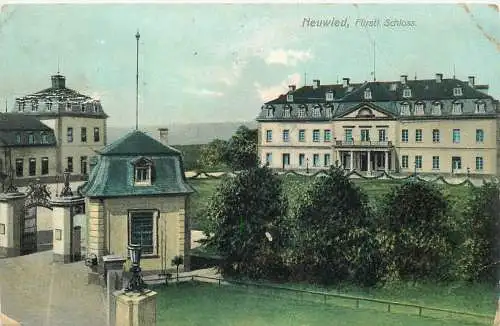 AK Neuwied Fürstliches Schloss versandt