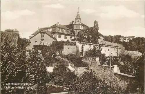 AK - Schmalkalden in Thüringen Schloss Wilhelmsburg