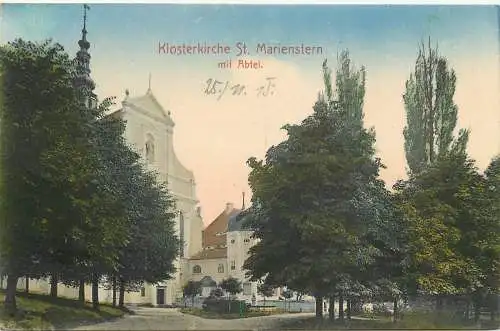 AK - Panschwitz-Kuckau Kloster St. Marienstern, Klosterkirche, Abtei