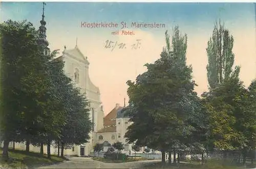 AK Panschwitz-Kuckau Kloster St. Marienstern, Klosterkirche, Abtei