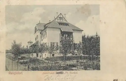 AK - Rengsdorf Landhaus Jenny Ph. Runkel versandt 1914