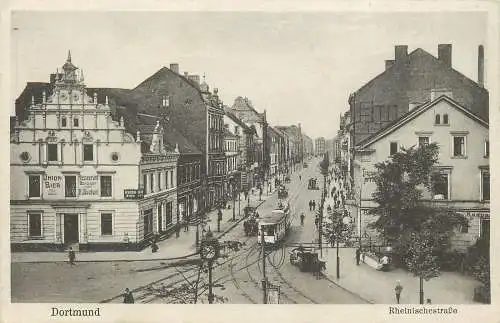 AK - Dortmund Rheinischestraße nicht versandt