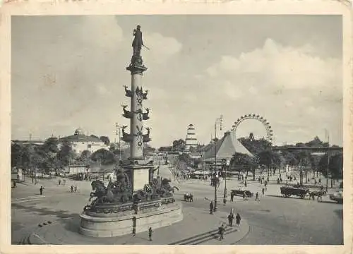 AK - Wien Praterstern Tegetthoff Denkmal