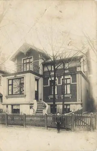 AK - Hamburg Privathaus versandt 1911