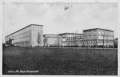 AK, Köln am Rhein - Neue Universität, versandt