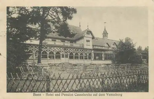AK, Bonn, Hotel und Pension Casselsruhe auf dem Venusberg