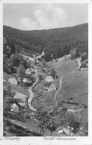 AK - Eulengebirge Euldörfel Schwarzwasser versandt 1928
