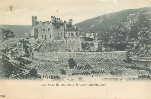 AK - Die Burg Reichenstein b. Trechtlingshausen nicht versandt