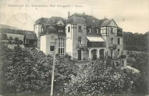 AK, Bad Königstein i. Taunus, Sanatorium Dr. Kohnstamm