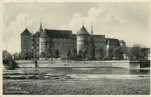 AK, Torgau, Schloss Hartenfels, versandt