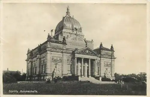 AK Görlitz Ruhmeshalle verandt 1931