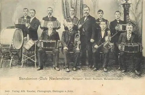 AK - Bandonio-Club Niederstüter (Andr. Aurisch. Gelsenkirchen)