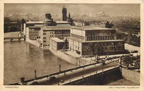 AK - München Deutsches Museum versandt 1933
