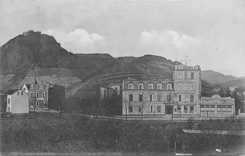 AK Hotel Drachenfels Rhöndorf am Rhein versandt 1913