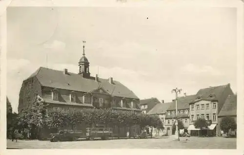 AK - Bad Liebenwerda Rathaus versandt 1958