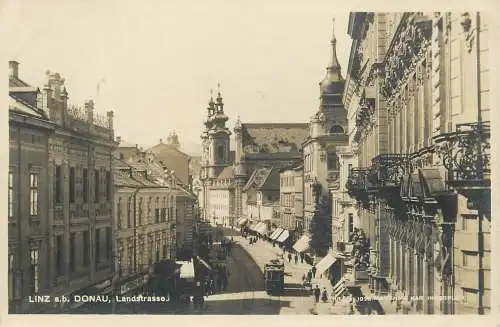 AK - Linz a. b. Donau Landstrasse versandt  1926