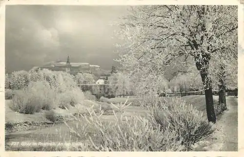 AK - Glatz im Rauhreif An der Neiße Winter versandt 1940
