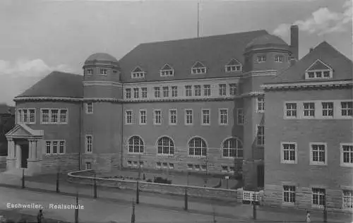 Ansichtskarte Eschweiler Realschule nicht versandt