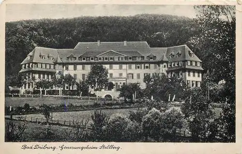 Ansichtskarte Bad Driburg Genesungsheim Stellberg Feldpost versandt 1943