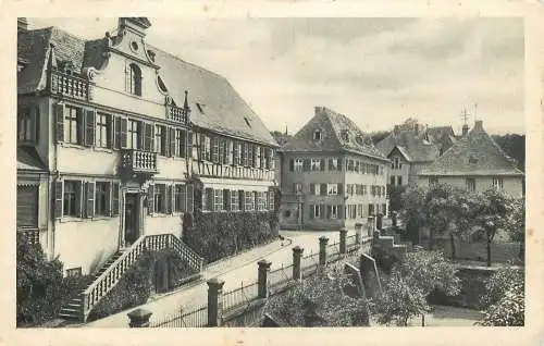 Ansichtskarte Linz Haus Sion versandt 1933