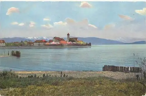 Ansichtskarte Bodensee Wasserburg Photochromie nicht versandt 1919