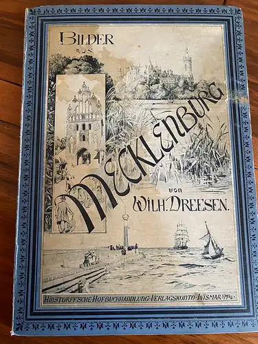 Dreesen, Wilhelm (Fotos): Bilder aus Mecklenburg - Sammelmappe mit Originalaufnahmen (25 Blätter). 