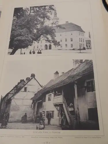 Dreesen, Wilhelm (Fotos): Bilder aus Mecklenburg - Sammelmappe mit Originalaufnahmen (25 Blätter). 