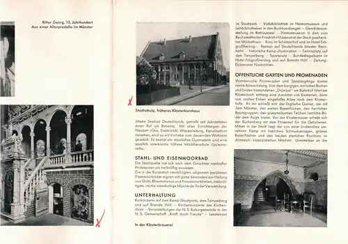 Rat der Stadt  Bad Doberan: Bad Doberan n.d. Ostsee - Eine Perle der Gotik und des Klassizismus , Stahl- und Eisenmoorbad. 
