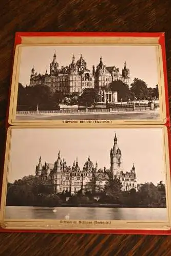 [Ansichtskarte] Photomappe Schwerin 1900      C.H.B. Müller, Grossherzogl. Hoflieferant, Schwerin i.M. 