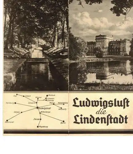 Verkehrsverein zu Ludwigslust: Ludwigslust 1935 - die Lindenstadt. 