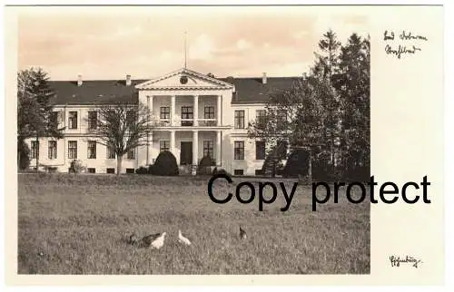 [Echtfotokarte schwarz/weiß] Bad Doberan  Stahlbad   1934            Signatur : Eschenburg. 