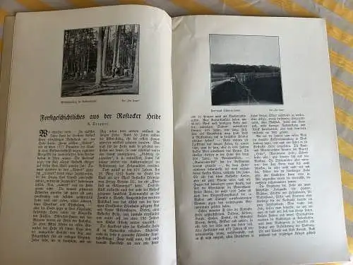 Gillhoff, Johannes & Oscar Gehrig u.v.a: Mecklenburgische Monatshefte  2. Jahrgang 1926 Mecklenburg. 