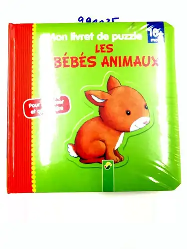 Schwager & Steinlein Verlag: Mon livre de puzzle : Les bébés animaux. 