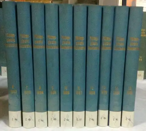 Mandl (Hrsg.), Franz: Pädagogische Rundschau. Zeitschrift für Schulpraxis und Lehrerfortbildung. - 6. bis 15. Jg. (1892-1901). 