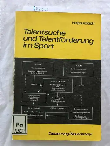 Adolph, Helga: Talentsuche und Talentförderung im Sport. 