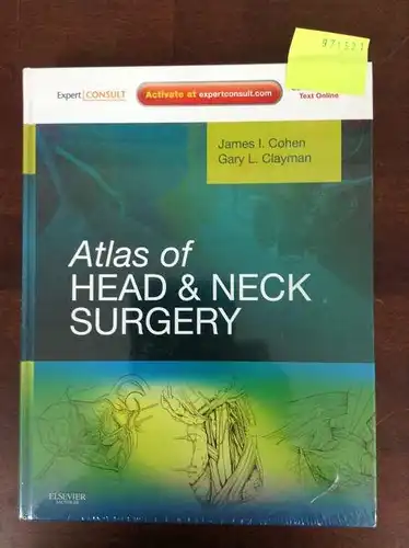 Cohen, James I. and Gary L. Clayman: Atlas of Head and Neck Surgery Expert Consult  Online and Print. 