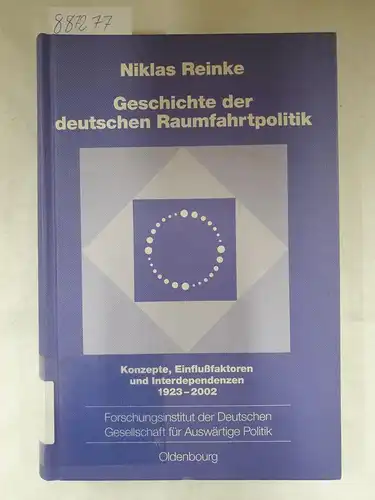 Reinke, Niklas: Geschichte der deutschen Raumfahrtpolitik - Konzepte, Einflußfaktoren und Interdependenzen 1923 - 2002 
 Forschungsinstitut der Deutschen Gesellschaft für Auswärtige Politik. 