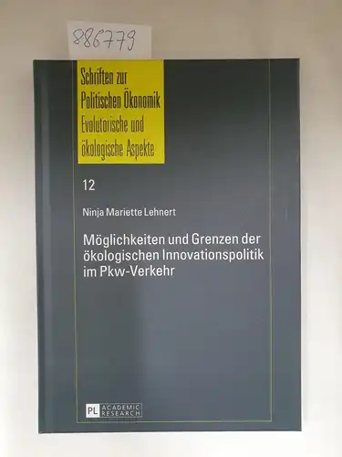 Lehnert, Ninja Mariette: Möglichkeiten und Grenzen der ökologischen Innovationspolitik im Pkw-Verkehr
 (= Schriften zur politischen Ökonomik ; Bd. 12). 