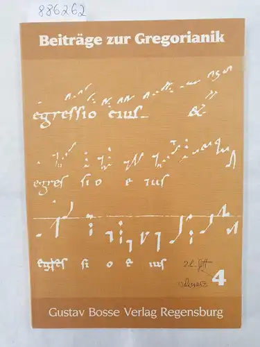 Agustoni, Luigi und Rupert Fischer (Hrsg.): Beiträge zur Gregorianik : Forschung und Praxis : Band 4 
 Restitution : Beitrag : Bericht : Mitteilungen der AISCGre : Offertorien. 