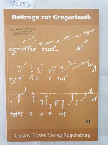 Agustoni, Luigi und Rupert Fischer (Hrsg.): Beiträge zur Gregorianik : Forschung und Praxis : Band 11 
 Restitution : Beitrag : Bericht : Mitteilungen der AISCGre : Offertorien. 