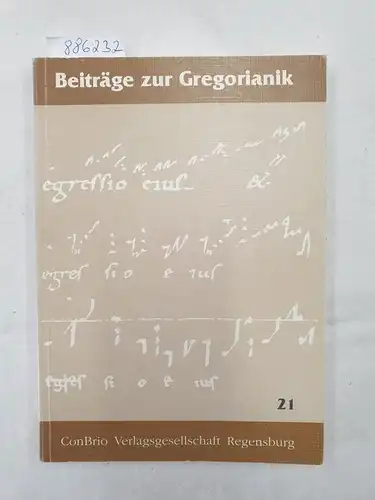 Agustoni, Luigi und Rupert Fischer (Hrsg.): Beiträge zur Gregorianik : Forschung und Praxis : Band 21 
 Restitution : Beitrag : Bericht : Mitteilungen der AISCGre : Offertorien. 