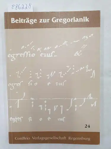 Agustoni, Luigi und Rupert Fischer (Hrsg.): Beiträge zur Gregorianik : Forschung und Praxis : Band 24 
 Restitution : Beitrag : Bericht : Mitteilungen der AISCGre : Offertorien. 