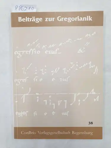 Agustoni, Luigi, Christian Dostal und Rupert Fischer (Hrsg.): Beiträge zur Gregorianik : Forschung und Praxis : Band 38 
 Restitution : Beitrag : Bericht : Mitteilungen der AISCGre : Offertorien. 