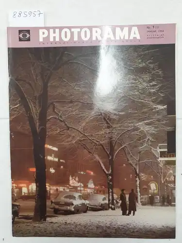 Photorama: Photorama 1956 : Nr. 1 : Januar 1956 
 (Internationale Photo-Revue). 