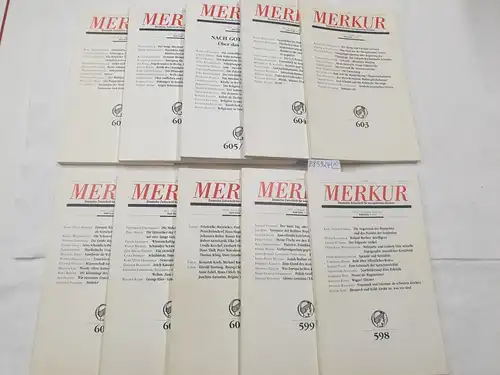Bohrer, Karl Heinz und Kurt Scheel (Hrsg.): (1999) Merkur : Deutsche Zeitschrift für europäisches Denken : Jhg. 1999 : Komplett. 