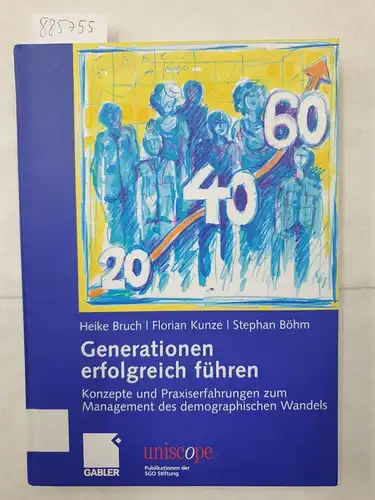 Kunze, Florian, Stephan Böhm und Heike Bruch: Generationen erfolgreich führen: Konzepte und Praxiserfahrungen zum Management des demographischen Wandels (uniscope. Publikationen der SGO Stiftung). 