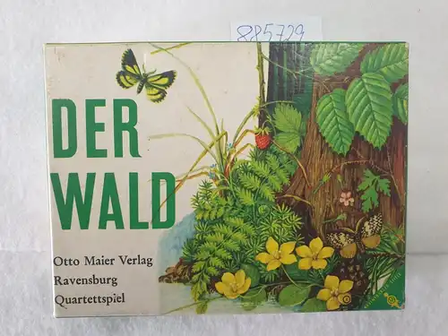 Der Wald ; Quartettspiel , Otto Maier Verlag Ravensburg , Nr .16.053