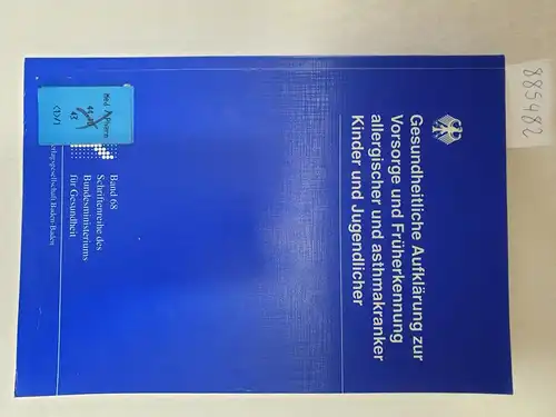 Grüber, Chr., K. Paul Chr. Lehmann u. a: Gesundheitliche Aufklärung zur Vorsorge und Früherkennung allergischer und asthmakranker Kinder und Jugendlicher 
 Modellaktion des Bundesministeriums für Gesundheit. 